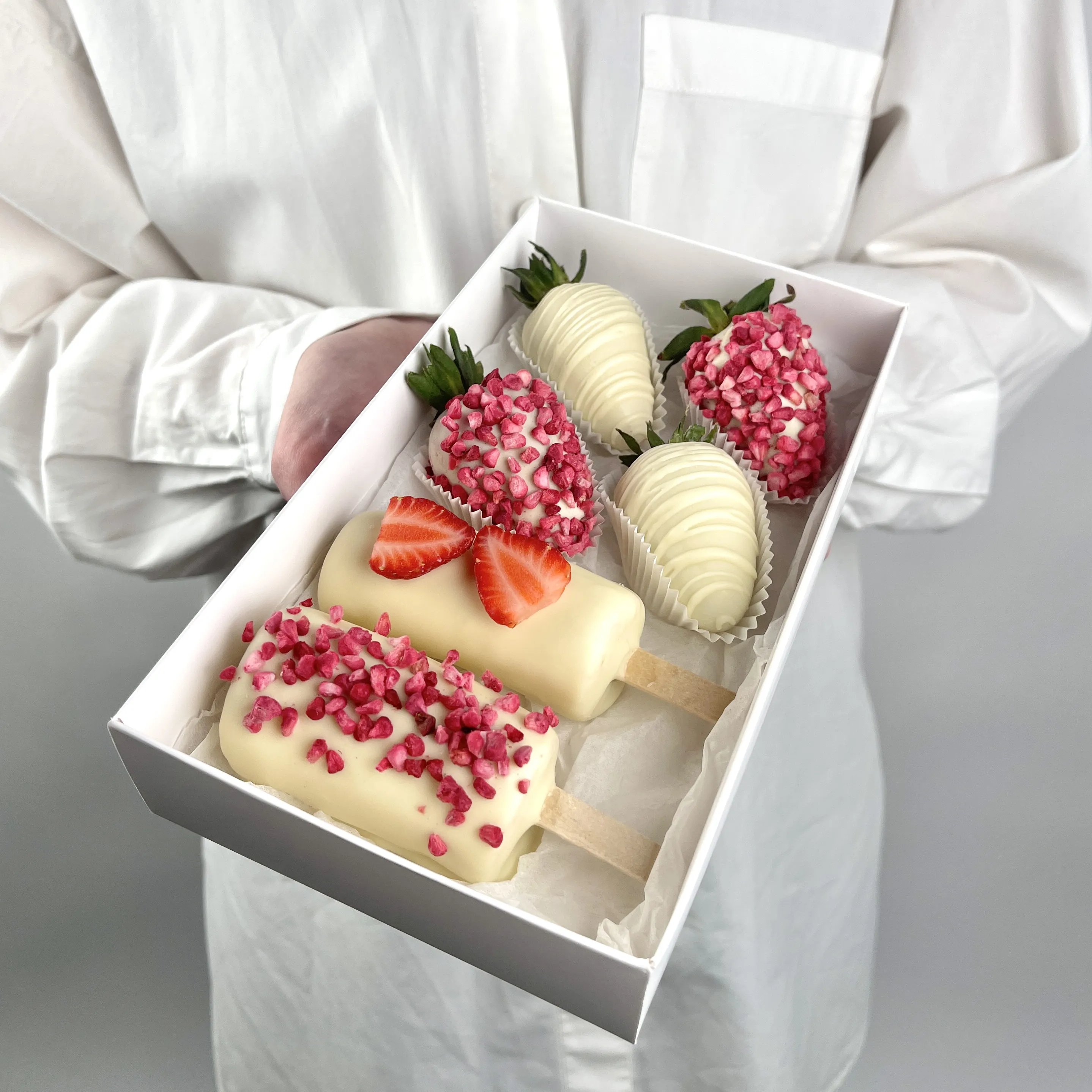 Букет Бананы в шоколаде Фруктово-ягодная радость