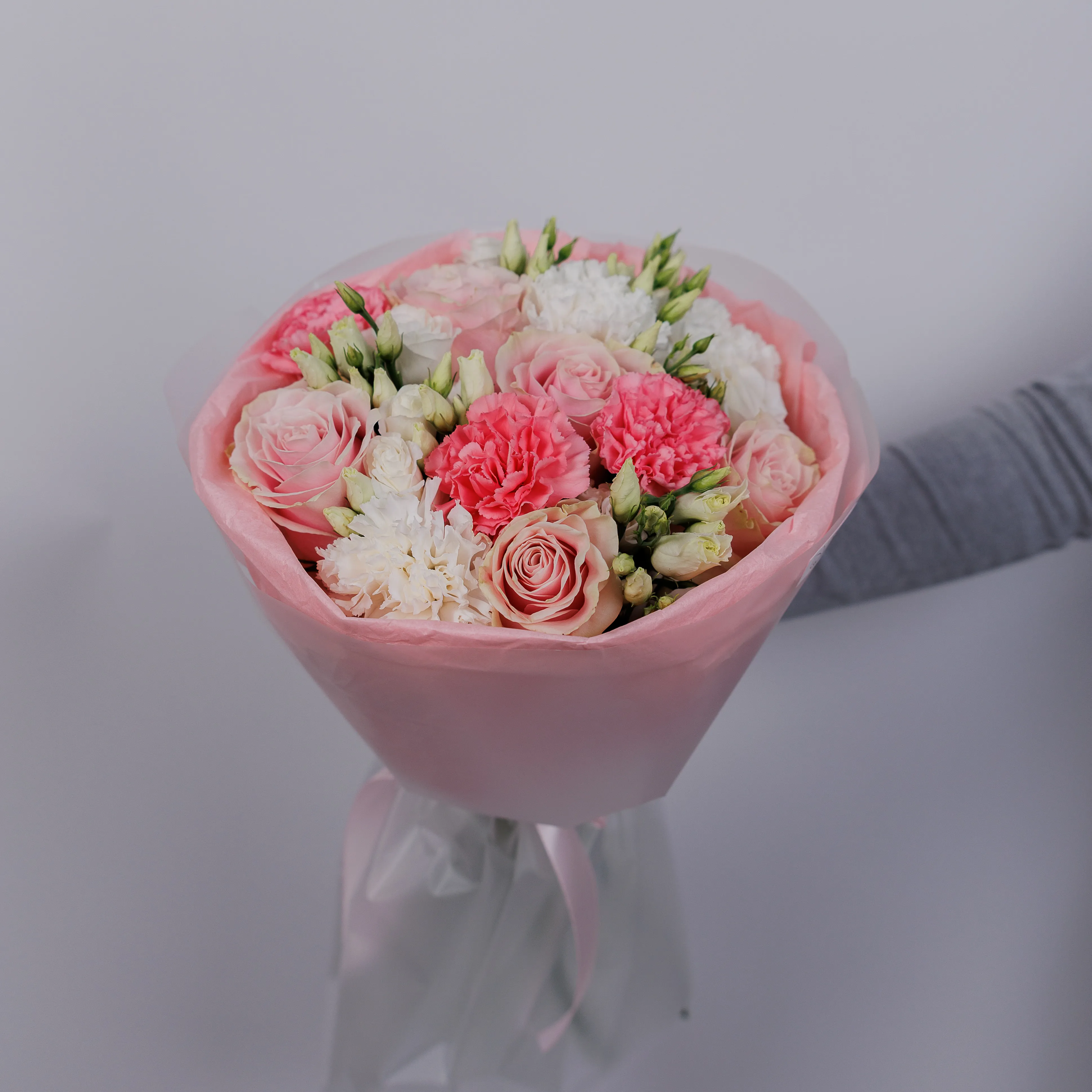 Букет Розовый закат