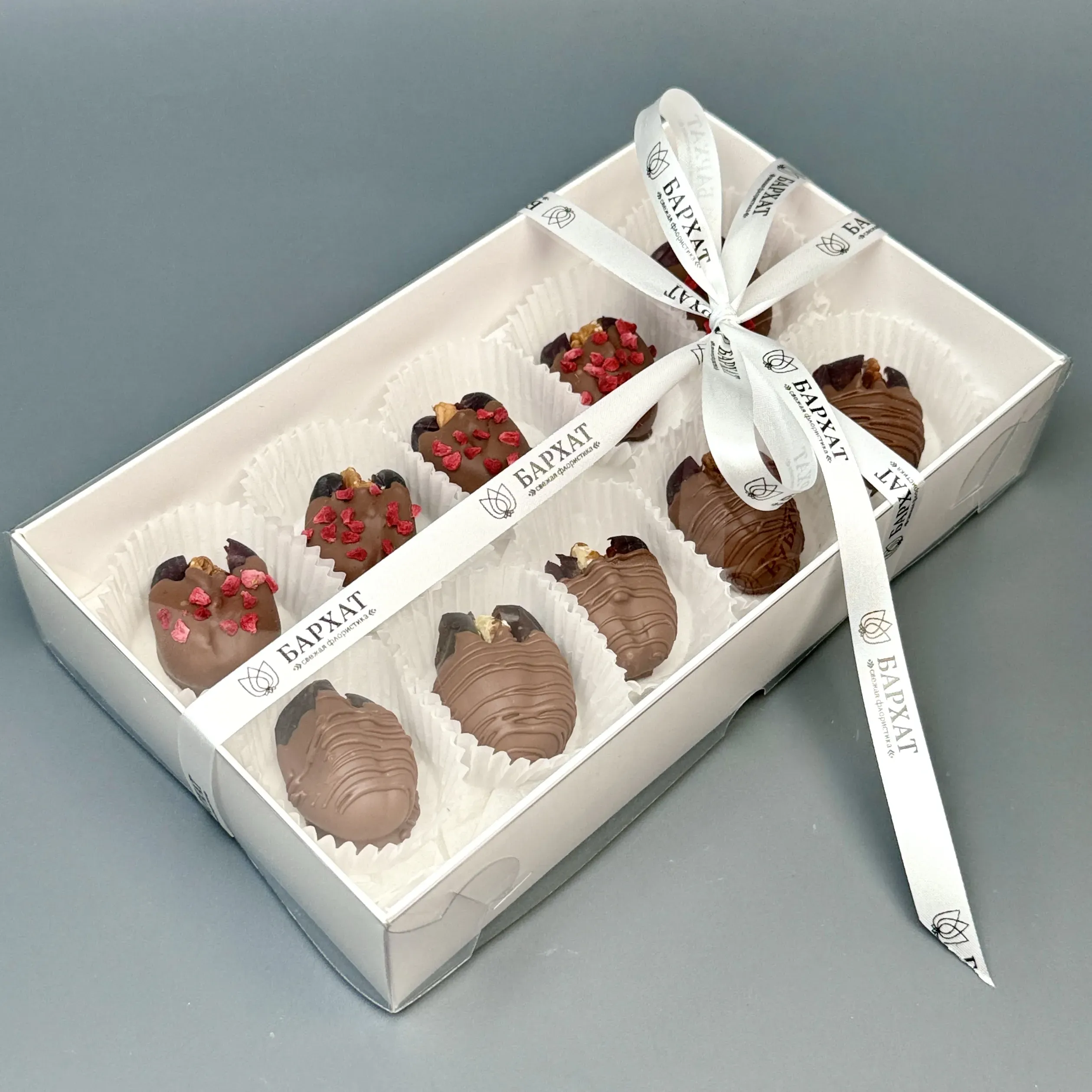 Букет Финики в шоколаде Восточный ларец