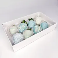 Букет Клубника в шоколаде Снегурочка