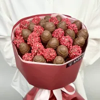 Букет Малиновый шоколад Букет Малиновый шоколад