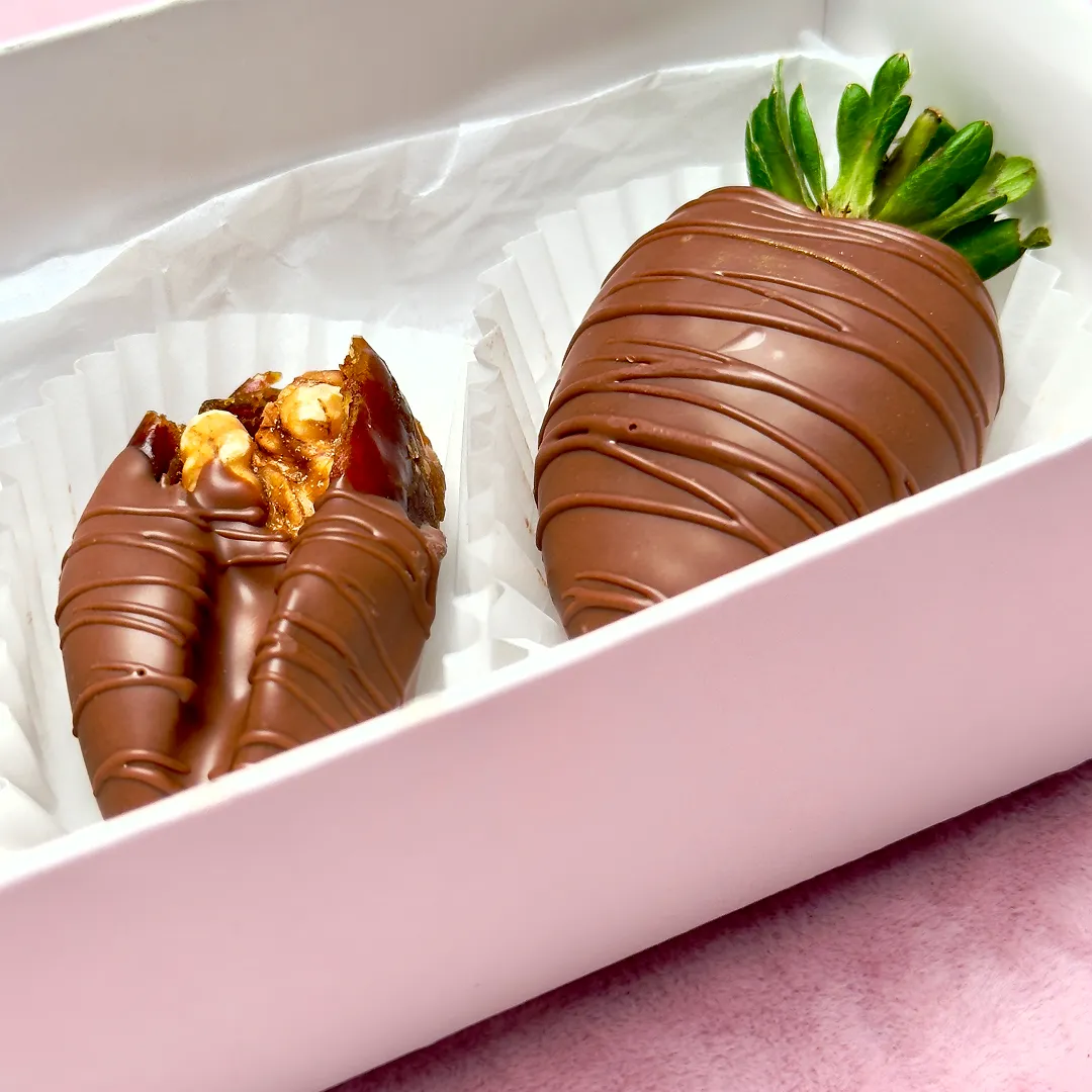 Букет Фруктово-Бархатный микс в шоколаде