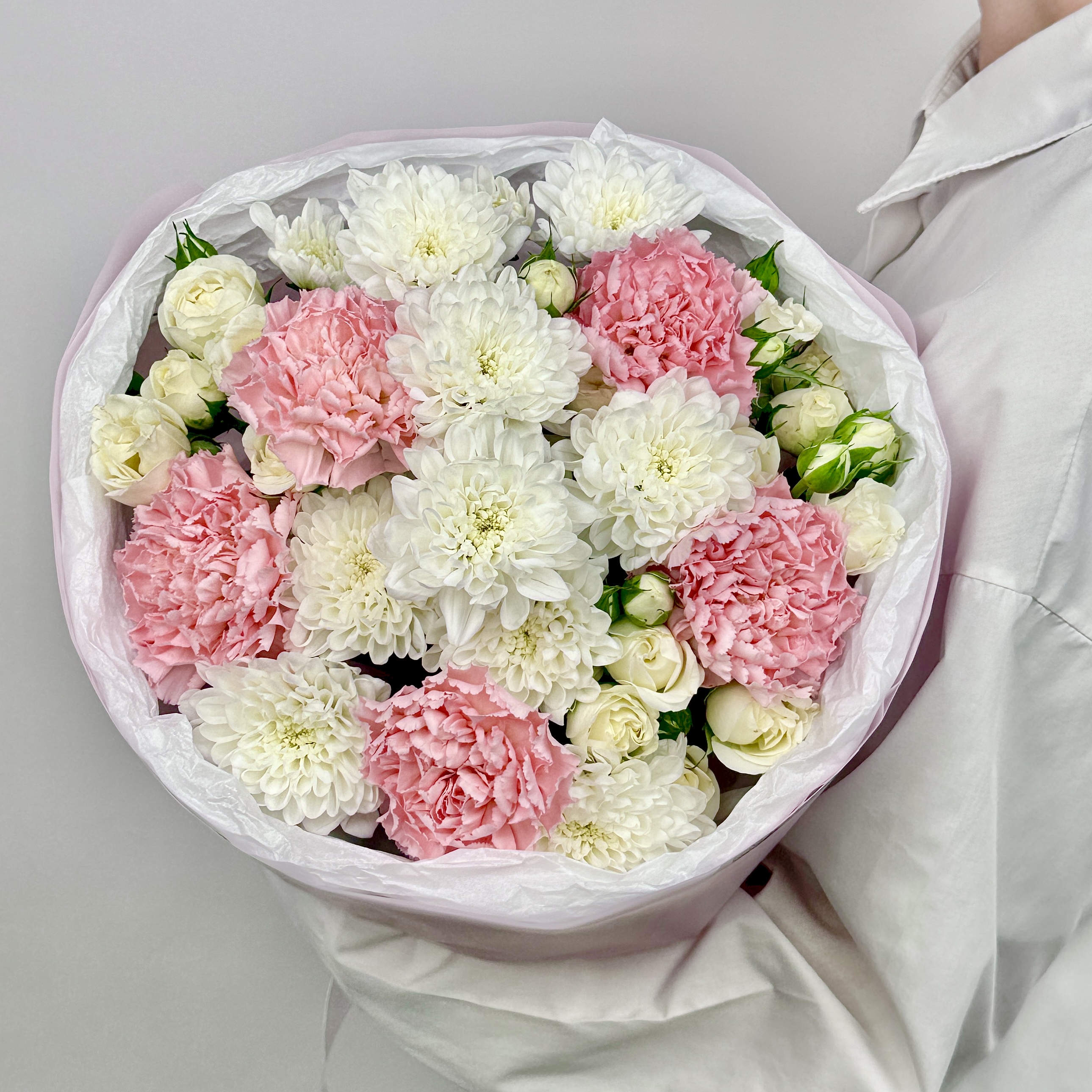 Букет Кремовое чудо