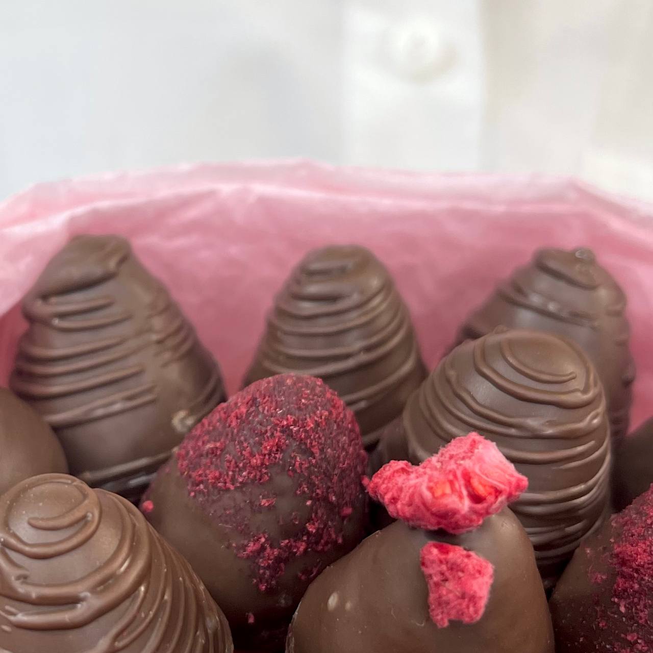 Букет Клубничная симфония