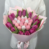 Букет Розовое послание