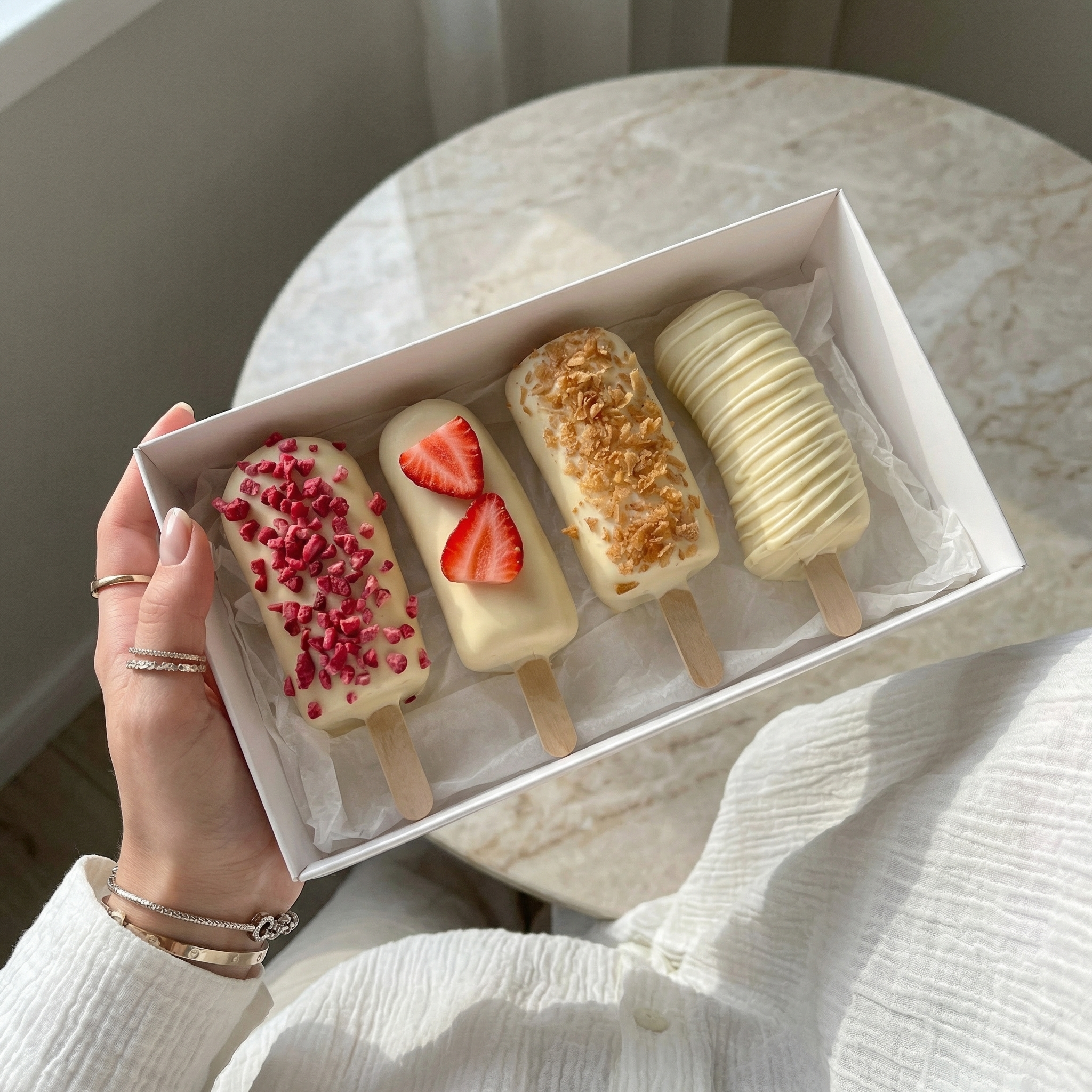 Букет Бананы в шоколаде Сладкий день