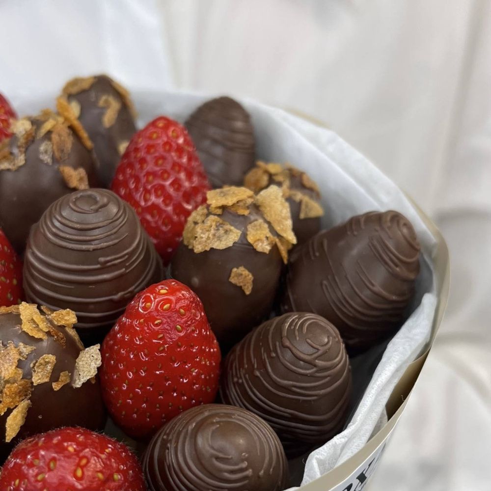 Букет Клубничный соблазн