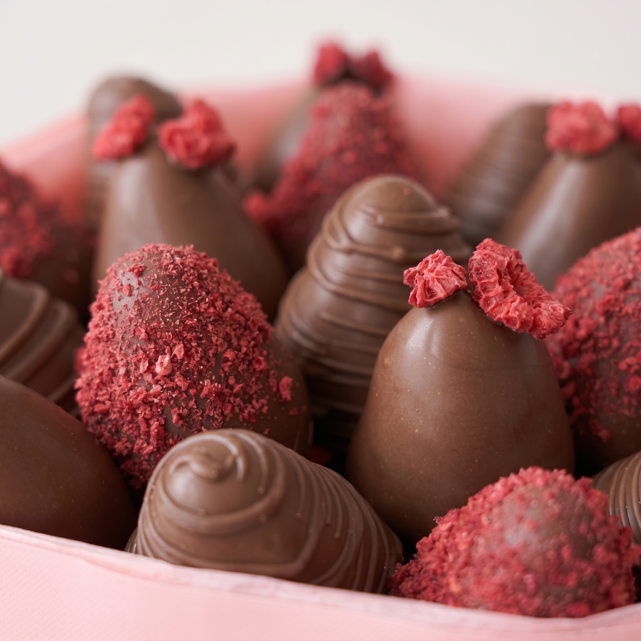 Букет Клубничная симфония