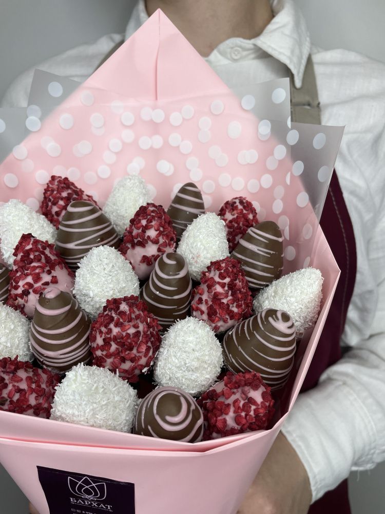 Букет Клубничная любовь