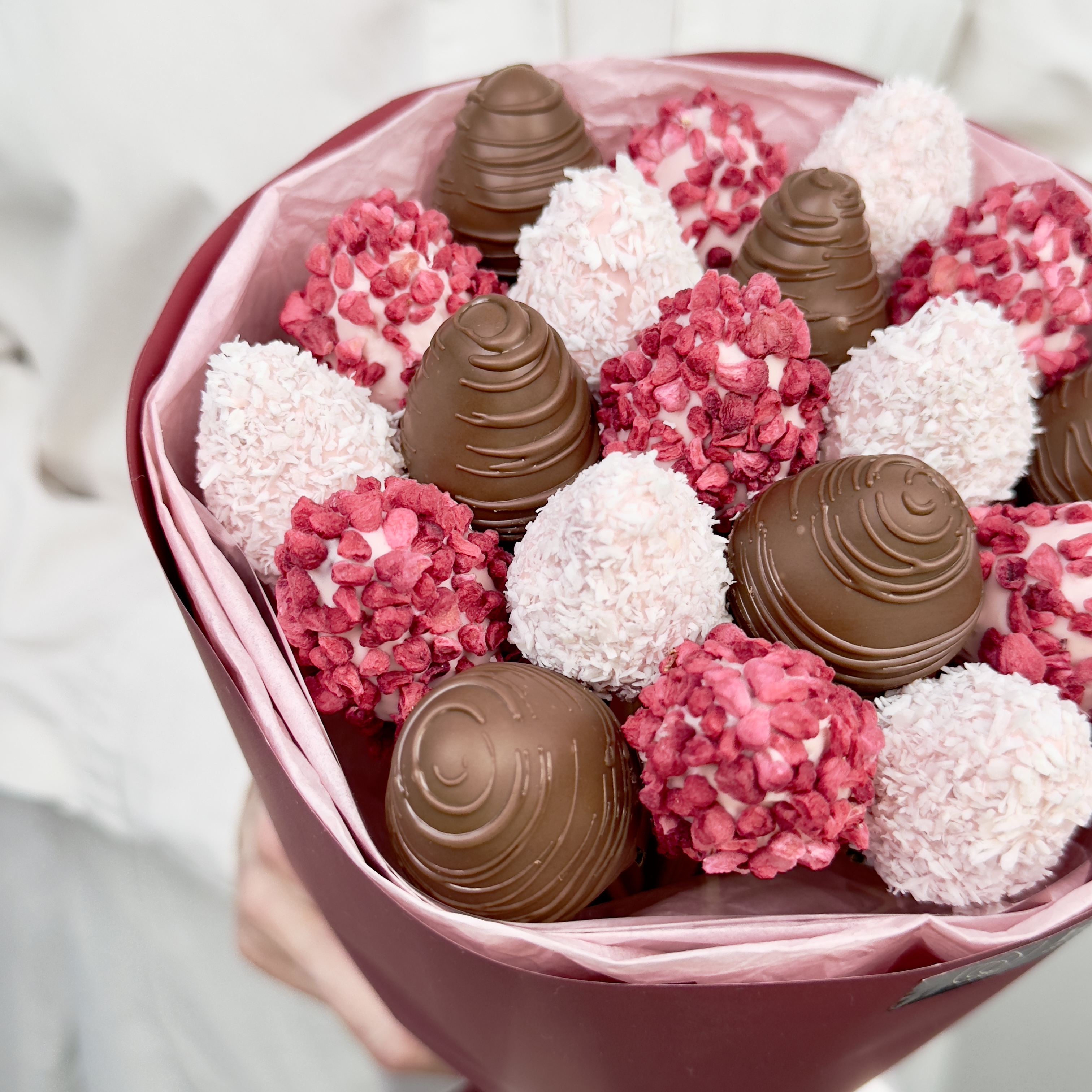 Букет Кокосовый поцелуй