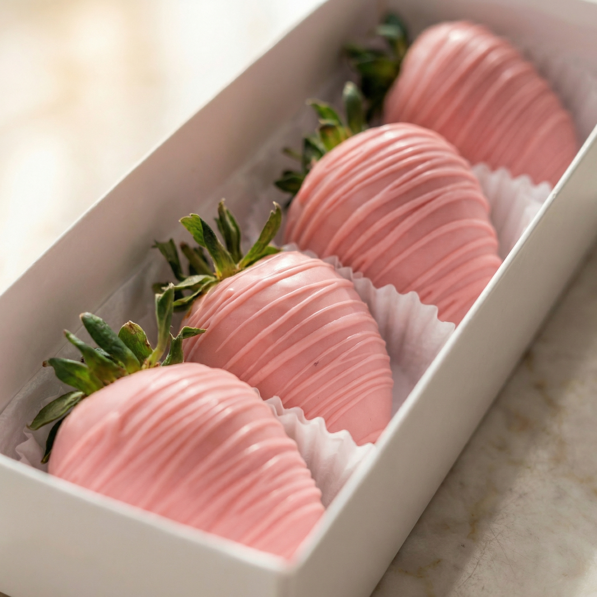 Букет Мини-набор клубники в шоколаде Барби