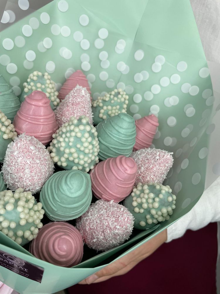 Букет Клубничный рай